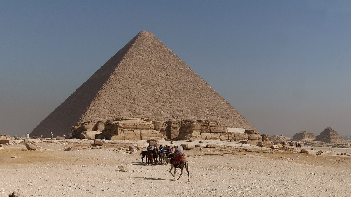 Um passeio por dentro da Grande Pirâmide de Gizé através de uma incrível recriação em 3D