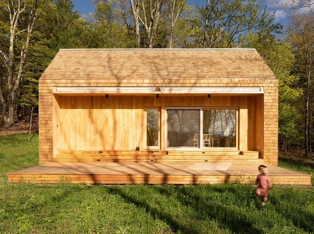 Mini casas ecológicas são construídas com concreto de cânhamo