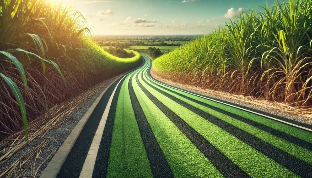 Asfalto feito de cana? Conheça a estrada sustentável produzida com cinzas do bagaço da cana