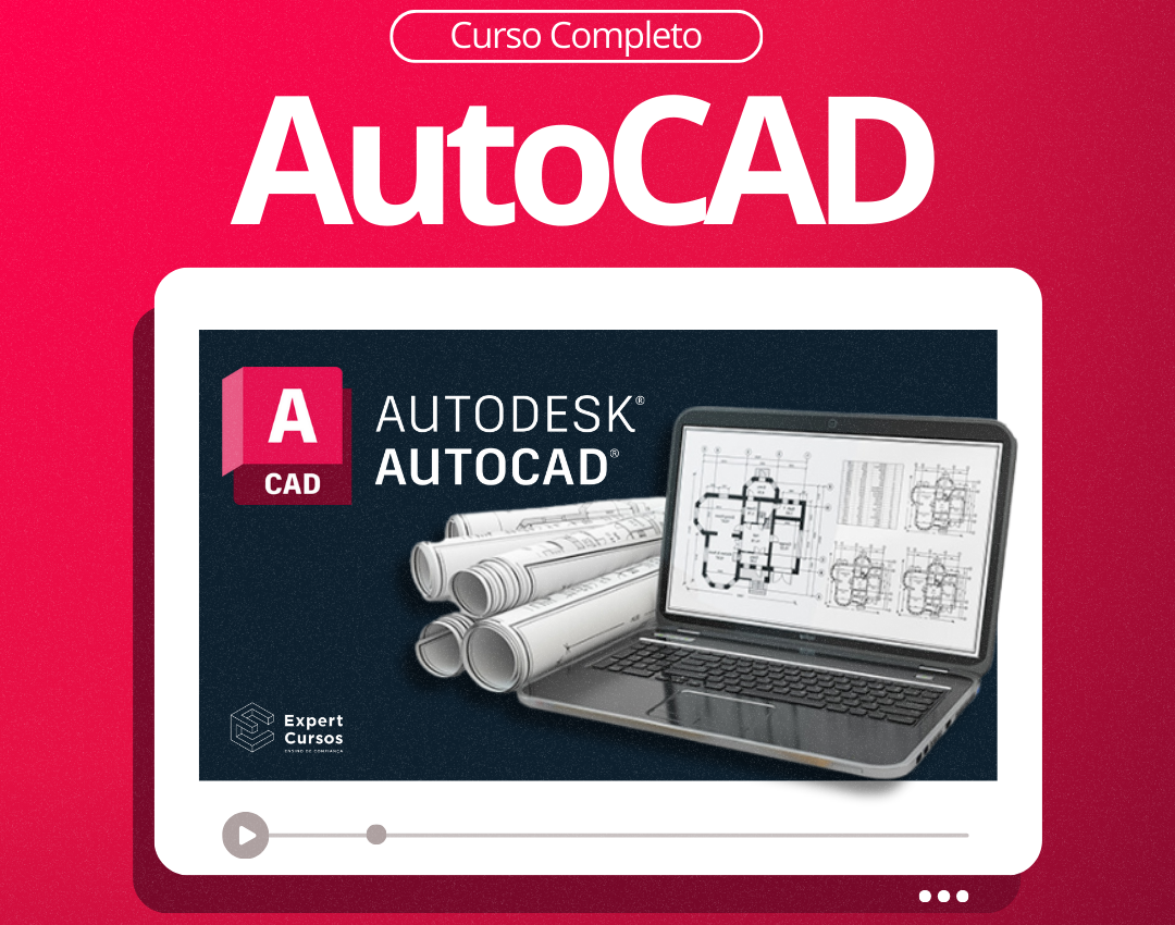 Matrículas abertas – Curso Online de AutoCAD 2D e 3D
