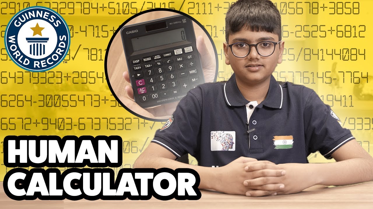 ‘Calculadora humana’: menino de 14 anos quebra 6 recordes de matemática em um dia