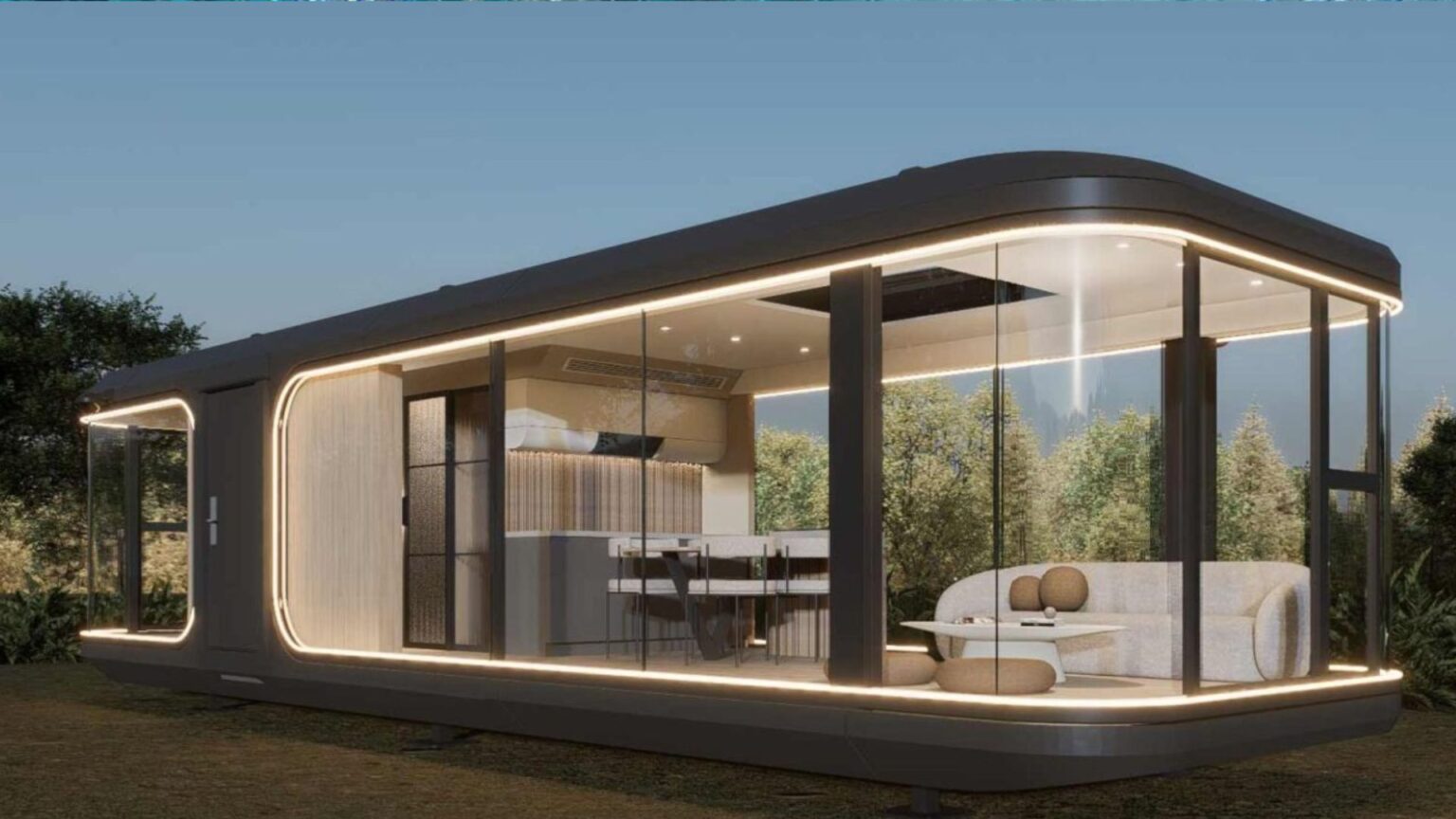 Casa capsula da China chega ao Brasil e agora brasileiros podem montar residência em 2h