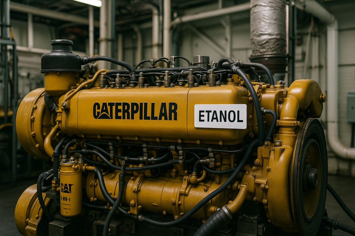 Motor a diesel? Não aqui! Brasil cria 1º motor de navio movido a etanol do mundo