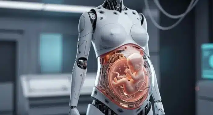 China planeja lançar “robô grávido” para gerar bebê humano