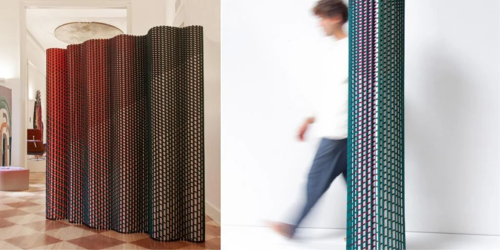 Divisória acústica conquista título de Design Têxtil do Ano Divisória acústica conquista título de Design Têxtil do Ano