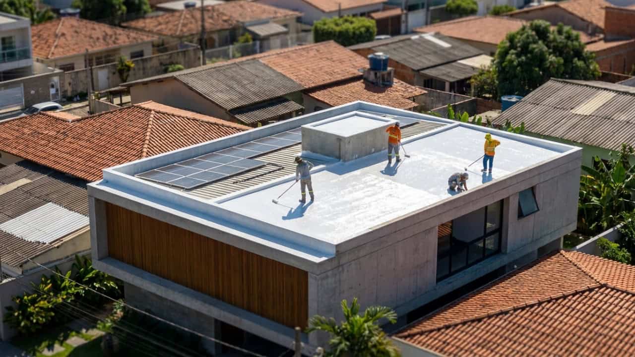 Pesquisadores desenvolveram tinta que resfria a casa sem ar-condicionado Pesquisadores desenvolveram tinta que resfria a casa sem ar-condicionado
